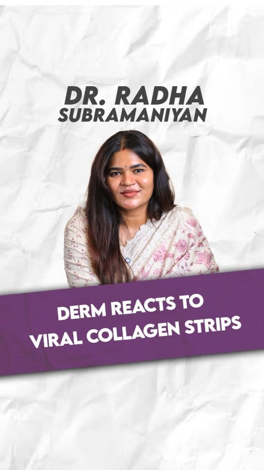 Post 6 by Dr Radha Subramaniyan MD(DVL), DNB(DVL) on Instagram (video)
