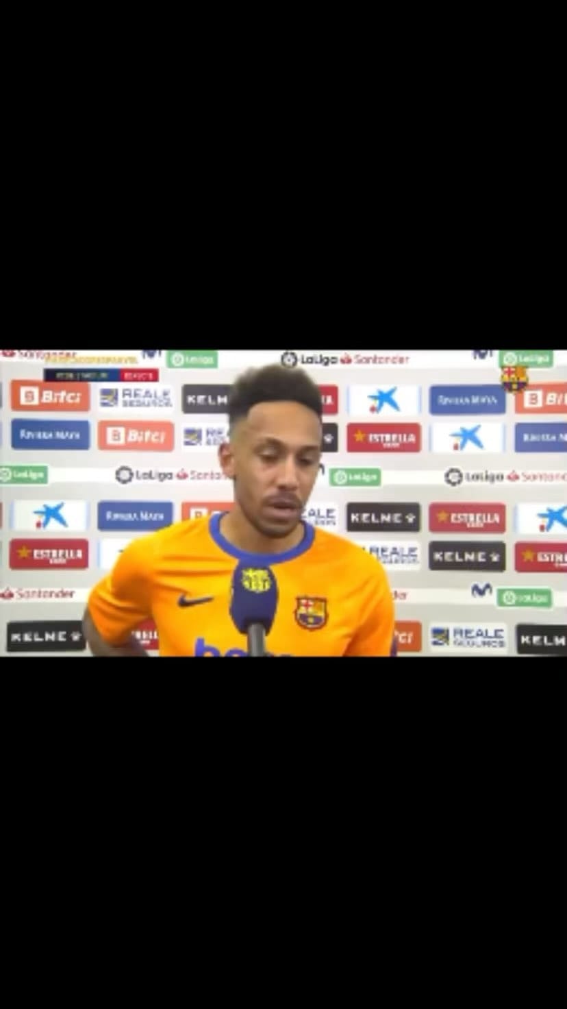 Post 9 by Aubameyang on Instagram (video)