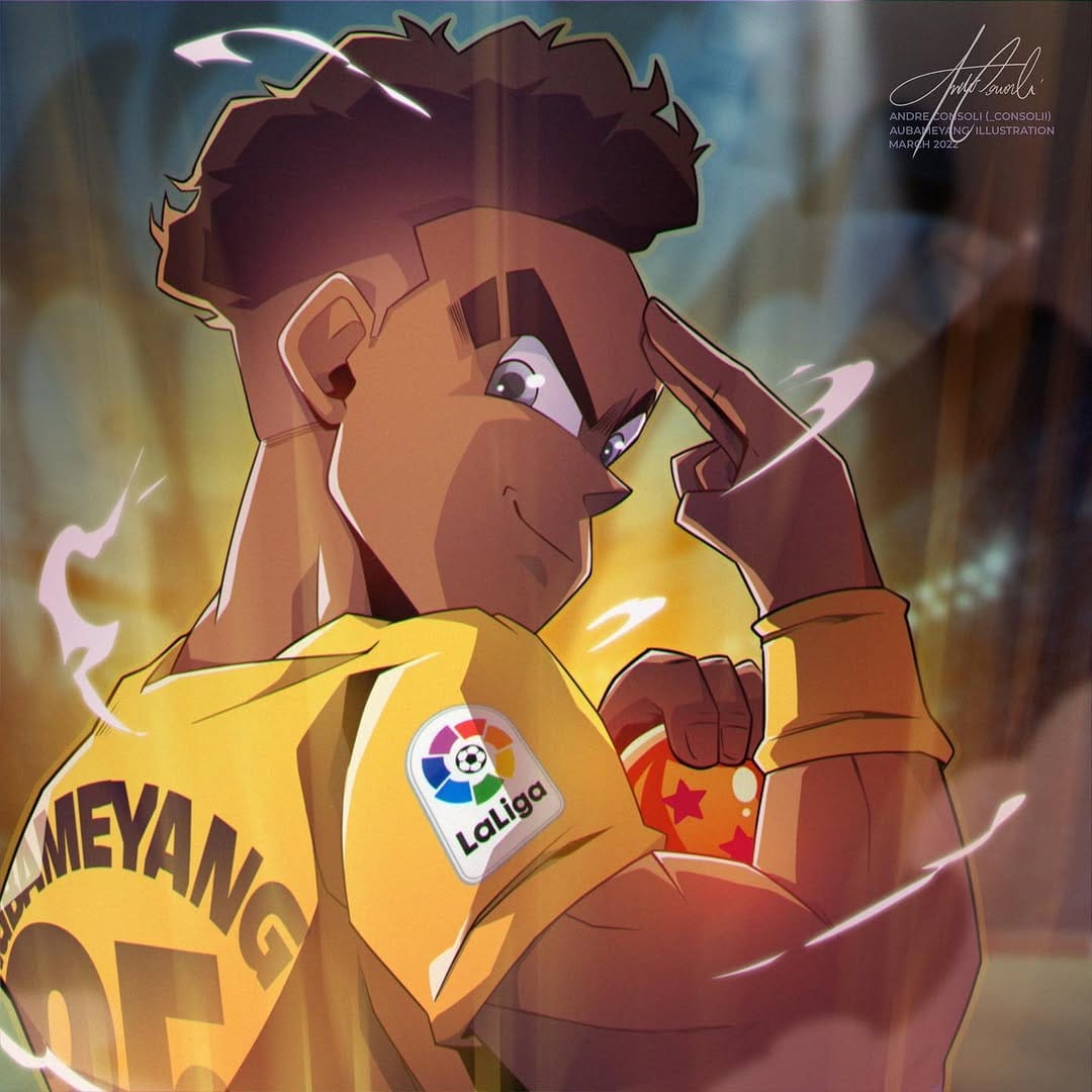 Post 3 by Aubameyang on Instagram (image)