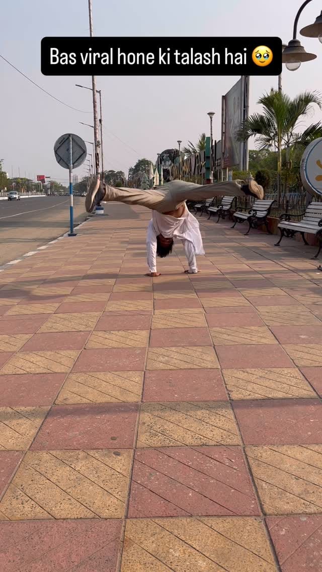 Post 3 by Manas moonwalker on Instagram (video)