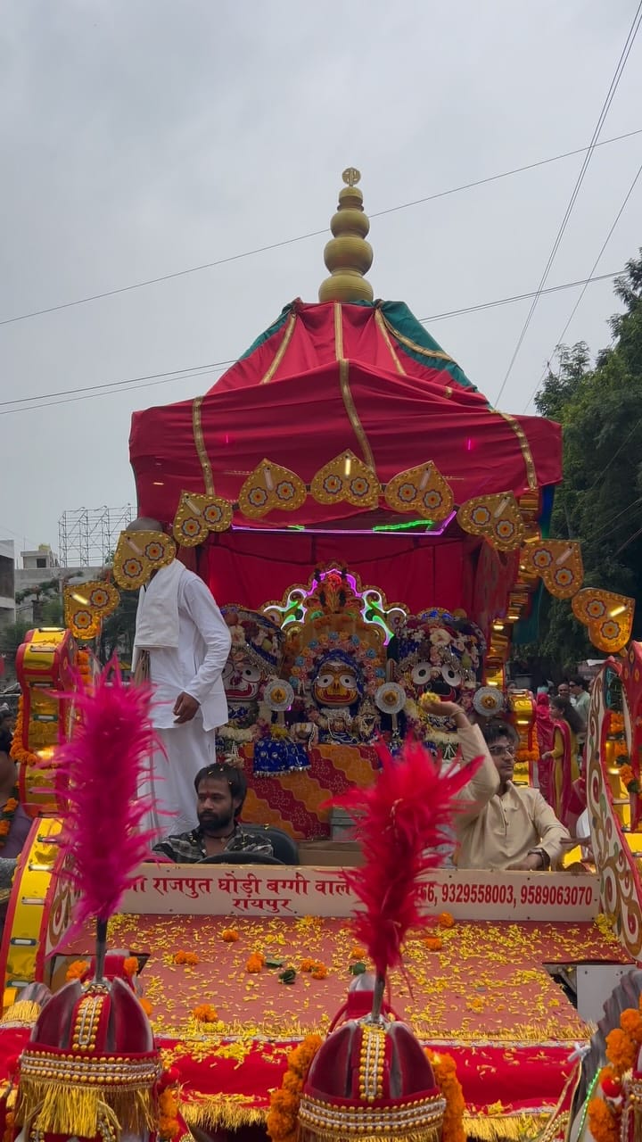 Post 10 by ISKCON Raipur Prachar Kendra on Instagram (video)