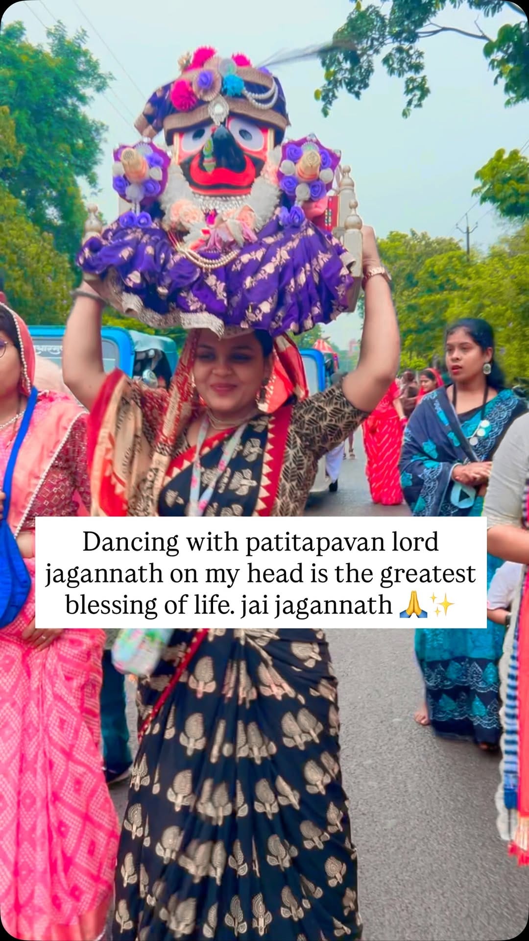 Post 2 by ISKCON Raipur Prachar Kendra on Instagram (video)