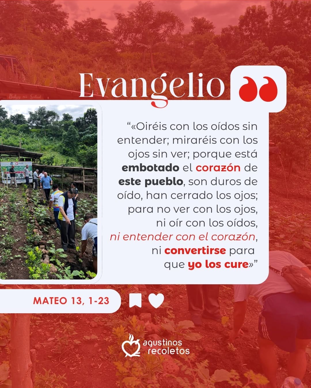 Post 6 by Orden de Agustinos Recoletos on Instagram (image)