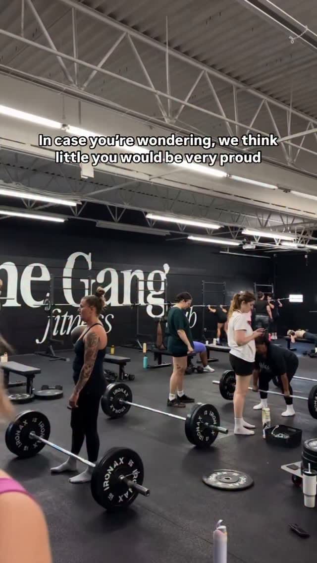 Post 1 by THE GANG FITNESS on Instagram (video)