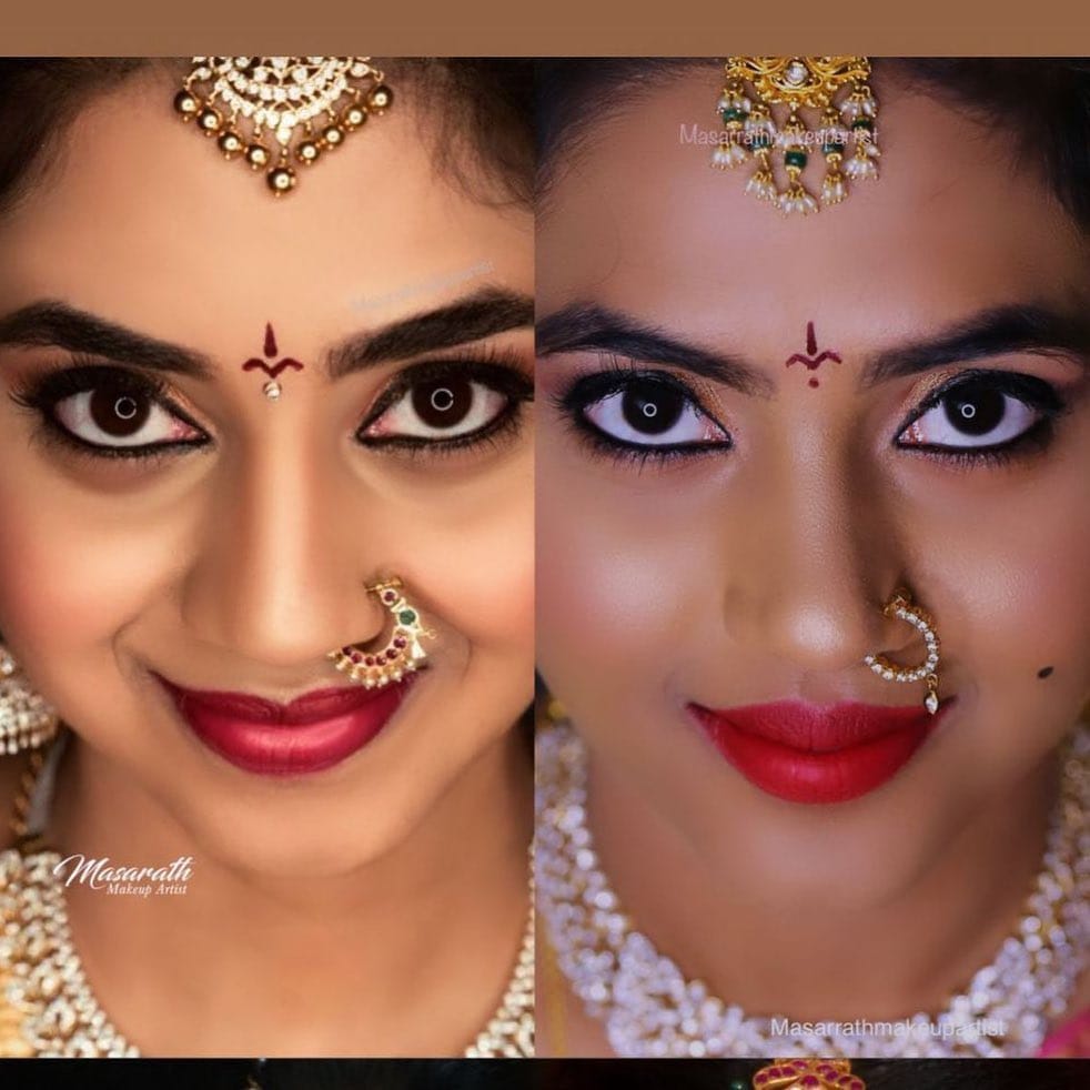 Post 10 by Masarath Makeup Artist on Instagram (image)