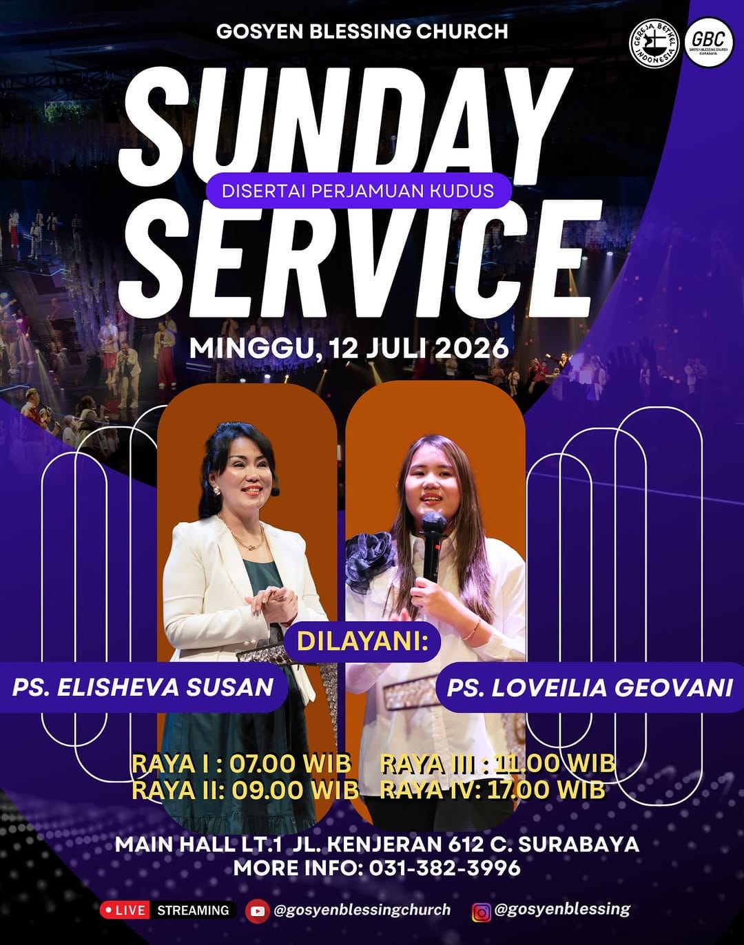 Post 7 by GBI Gosyen Blessing on Instagram (image)