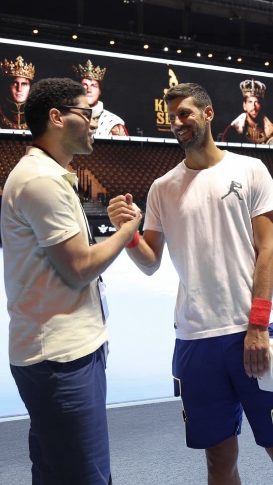 Post 1 by Novak India Fans on Instagram (video)