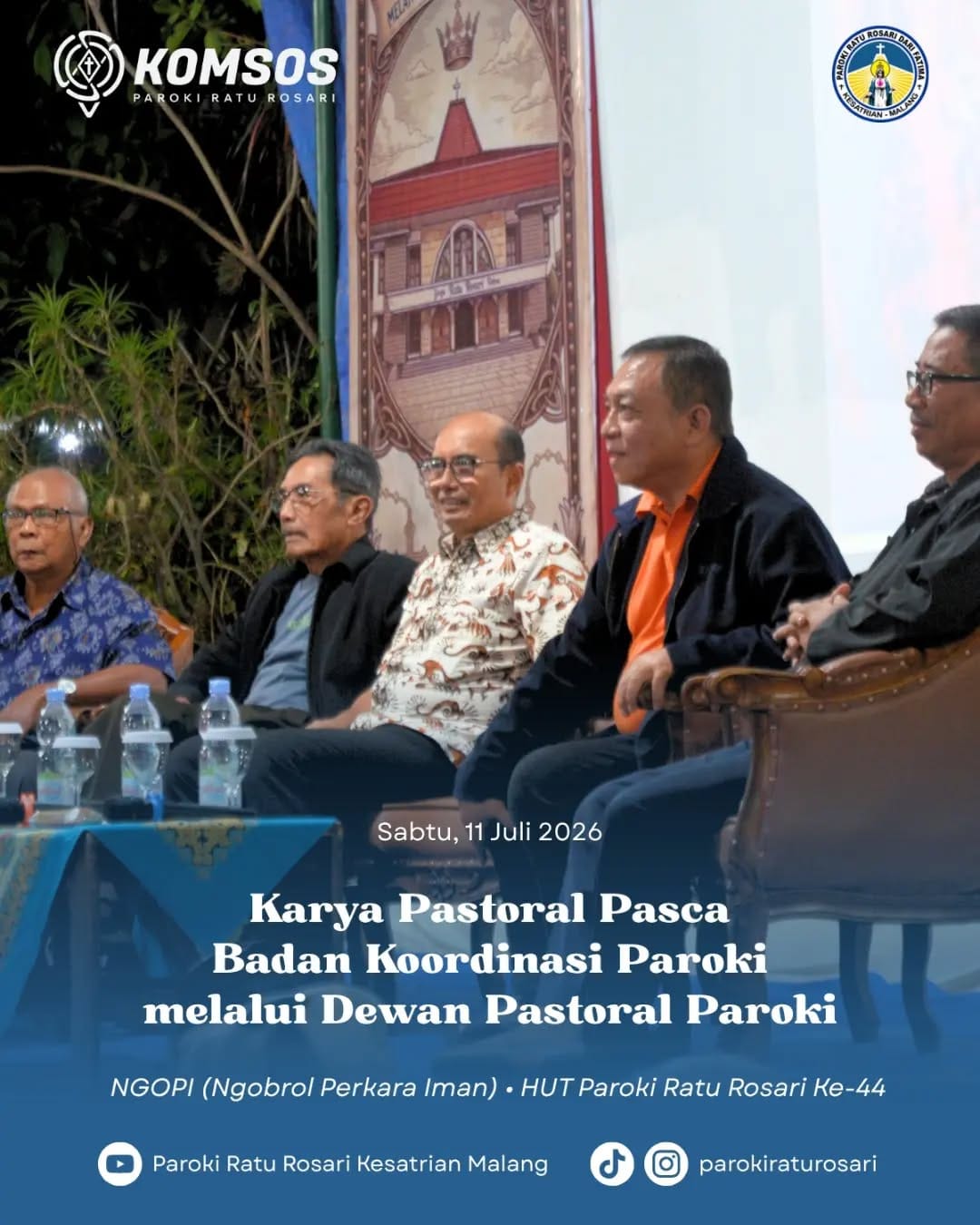 Post 1 by Paroki Ratu Rosari Kesatrian on Instagram (carousel)