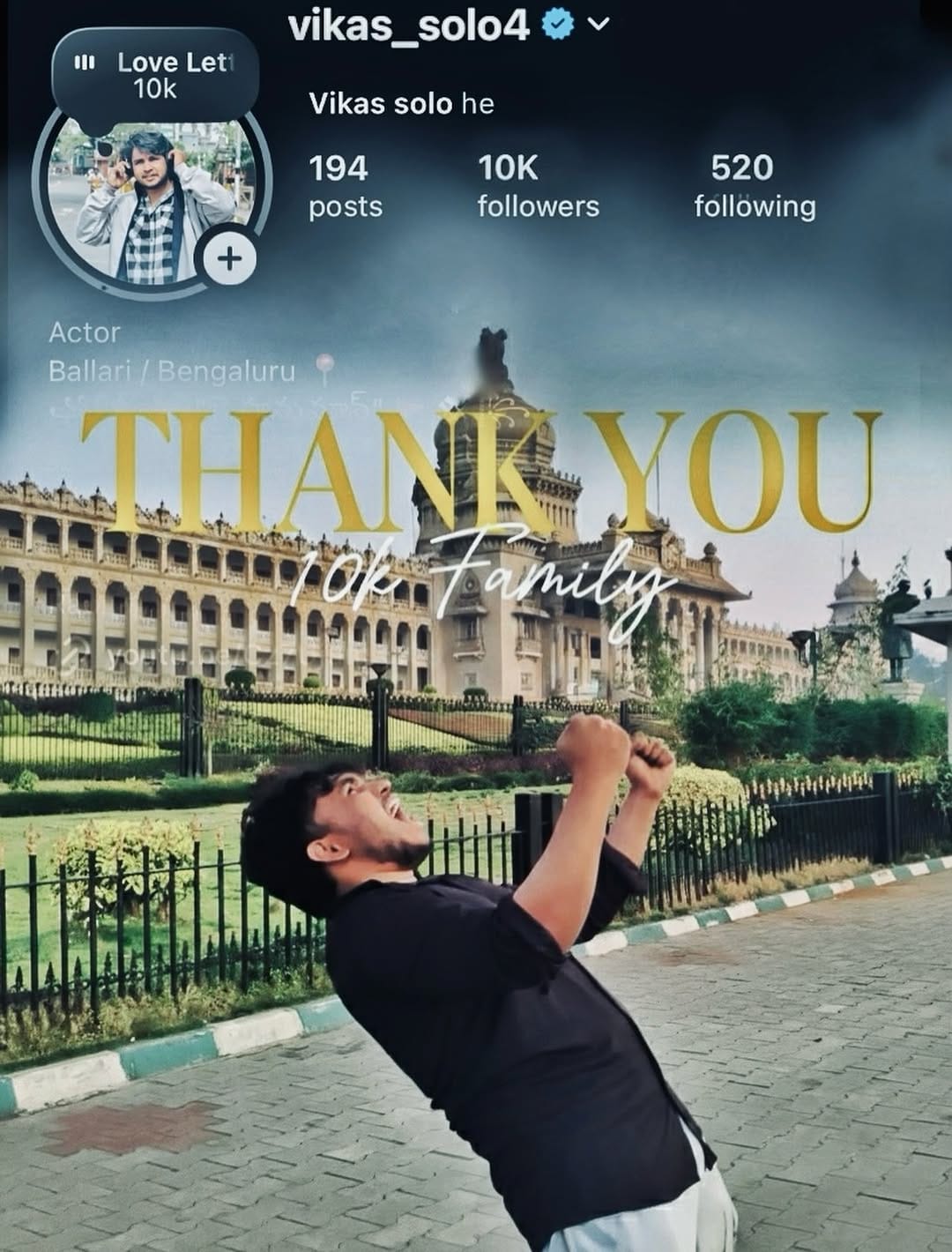 Post 9 by Vikas solo on Instagram (image)