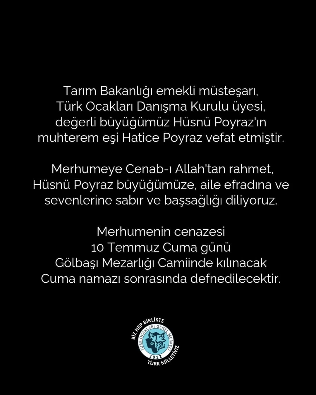 Post 8 by Türk Ocakları on Instagram (image)