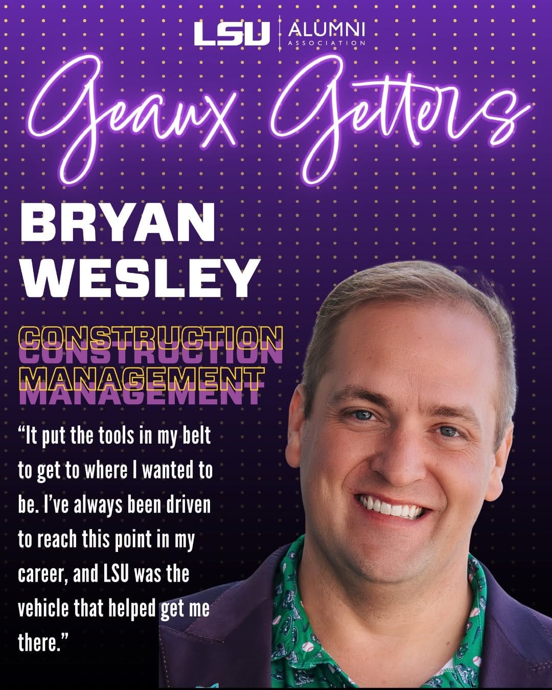 Post 8 by LSU Alumni Association on Instagram (carousel)