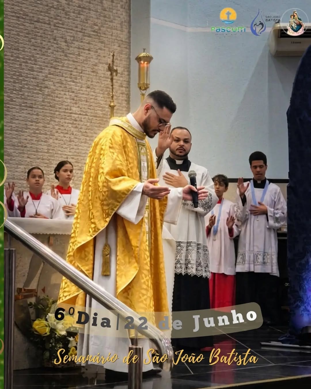 Post 10 by Paróquia São João Batista de Itaim Paulista on Instagram (carousel)