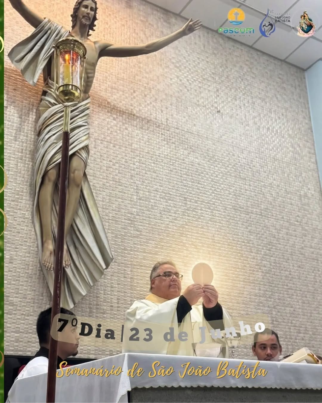 Post 9 by Paróquia São João Batista de Itaim Paulista on Instagram (carousel)
