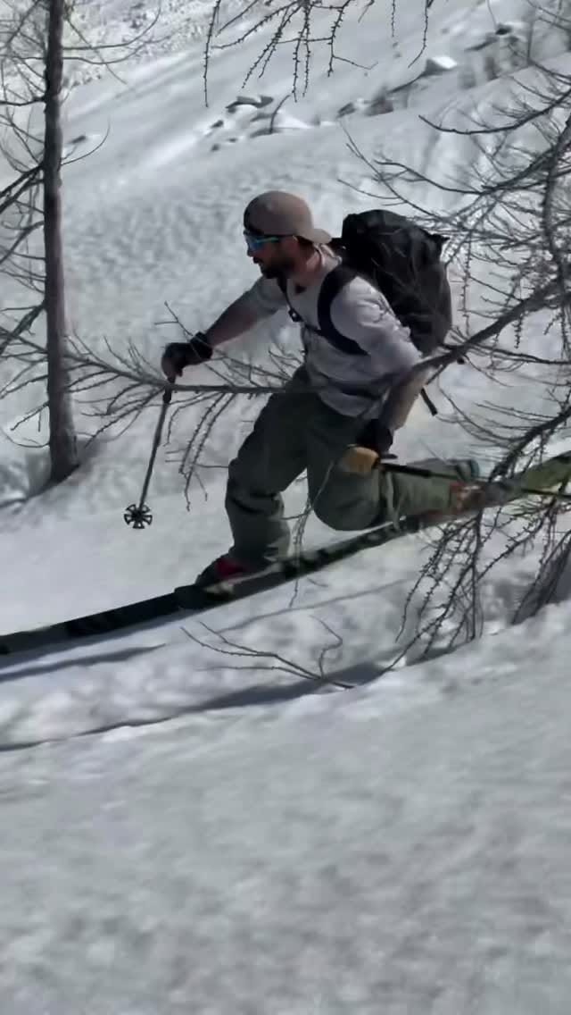 Post 2 by Telemark skiing on Instagram (video)