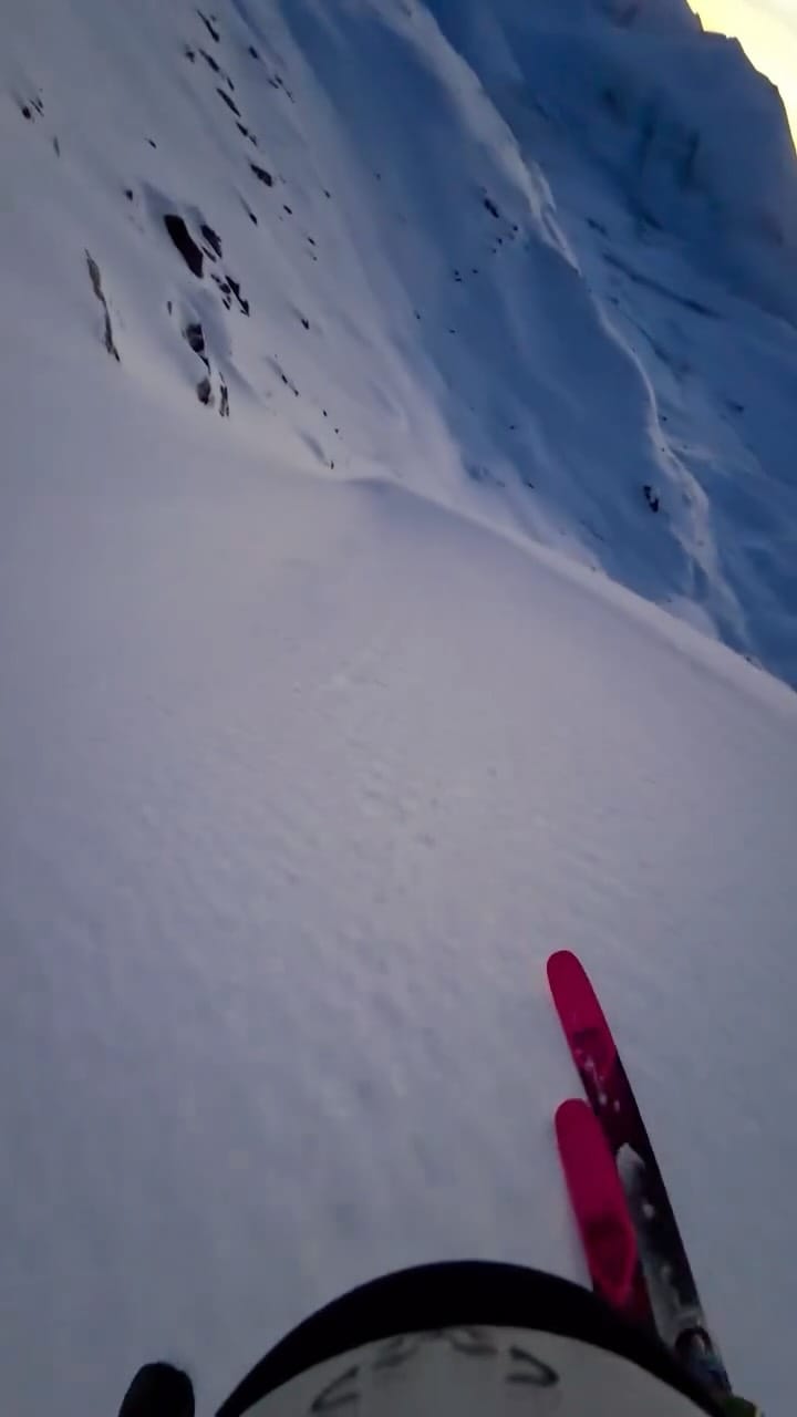 Post 3 by Telemark skiing on Instagram (video)