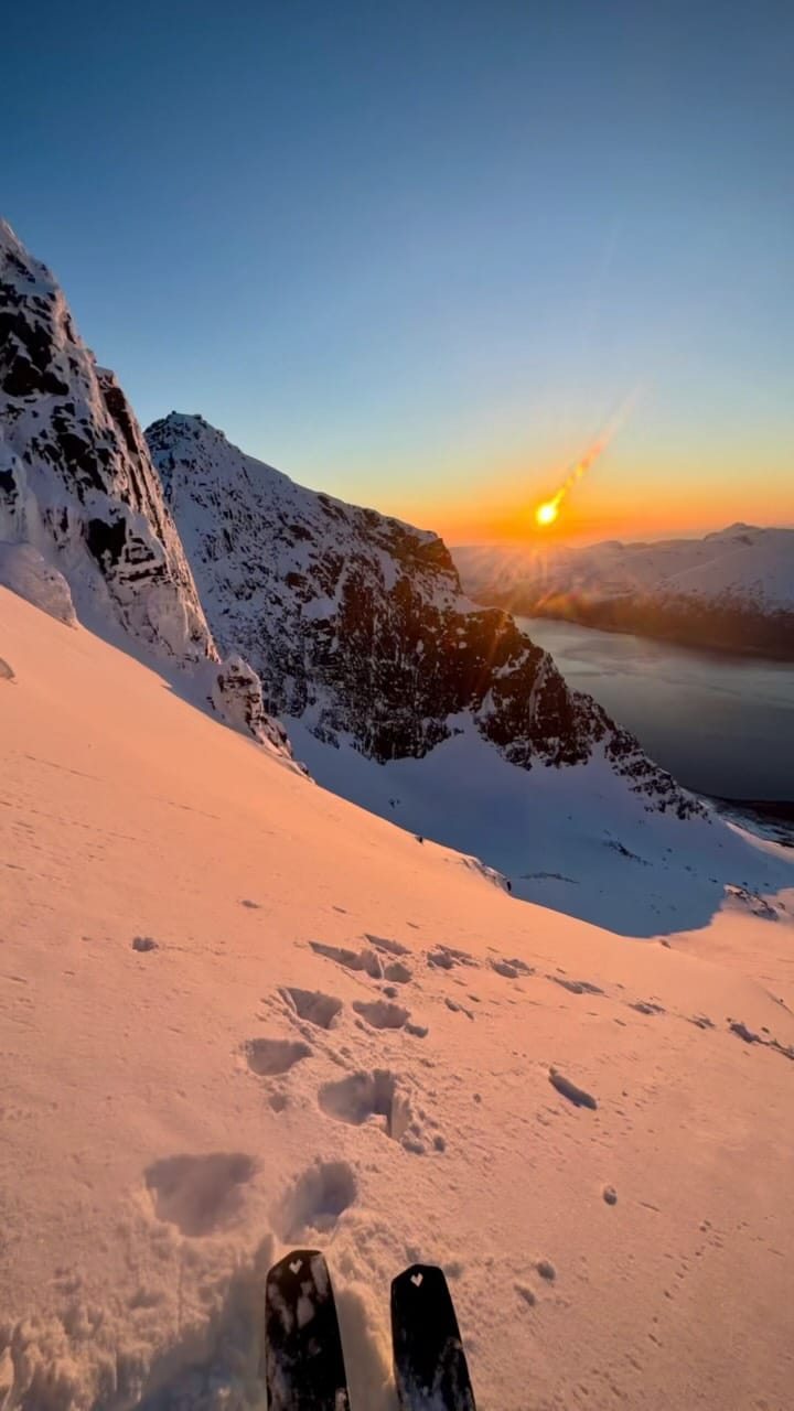 Post 4 by Telemark skiing on Instagram (video)
