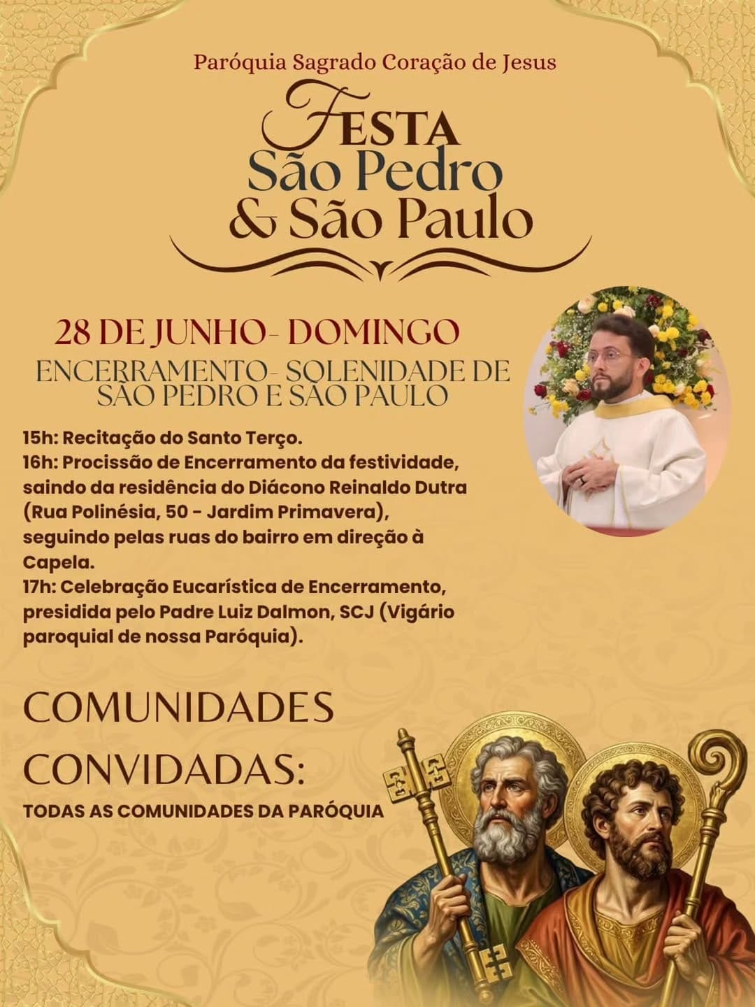 Post 8 by Paróquia da Vila da Fábrica on Instagram (image)