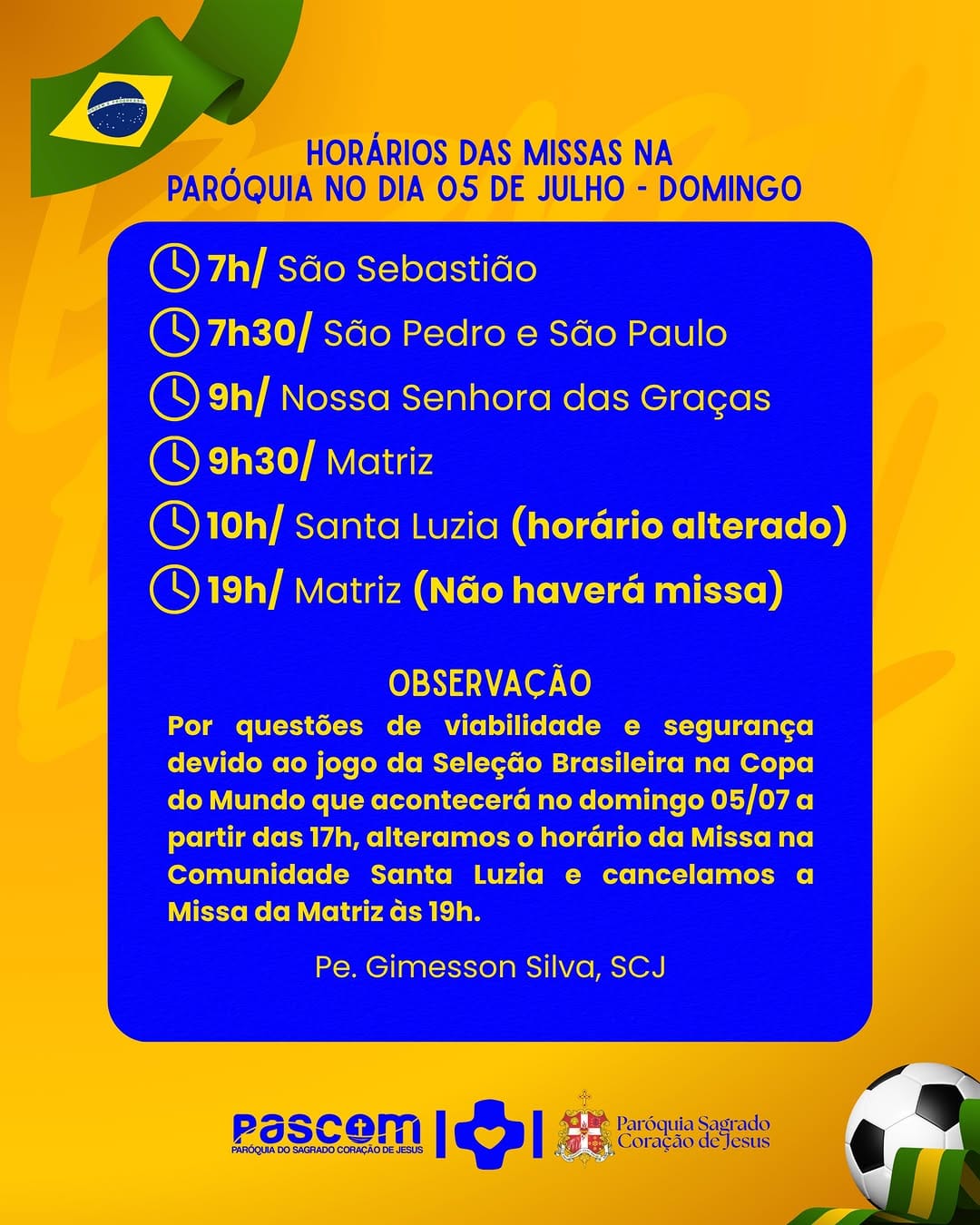 Post 2 by Paróquia da Vila da Fábrica on Instagram (image)