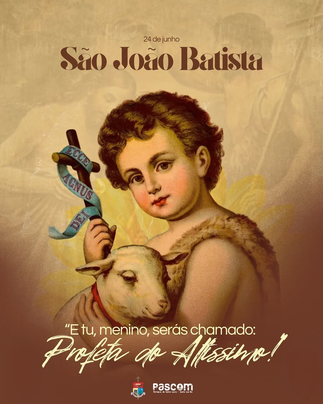 Post 7 by Paróquia Santa Luzia on Instagram (image)