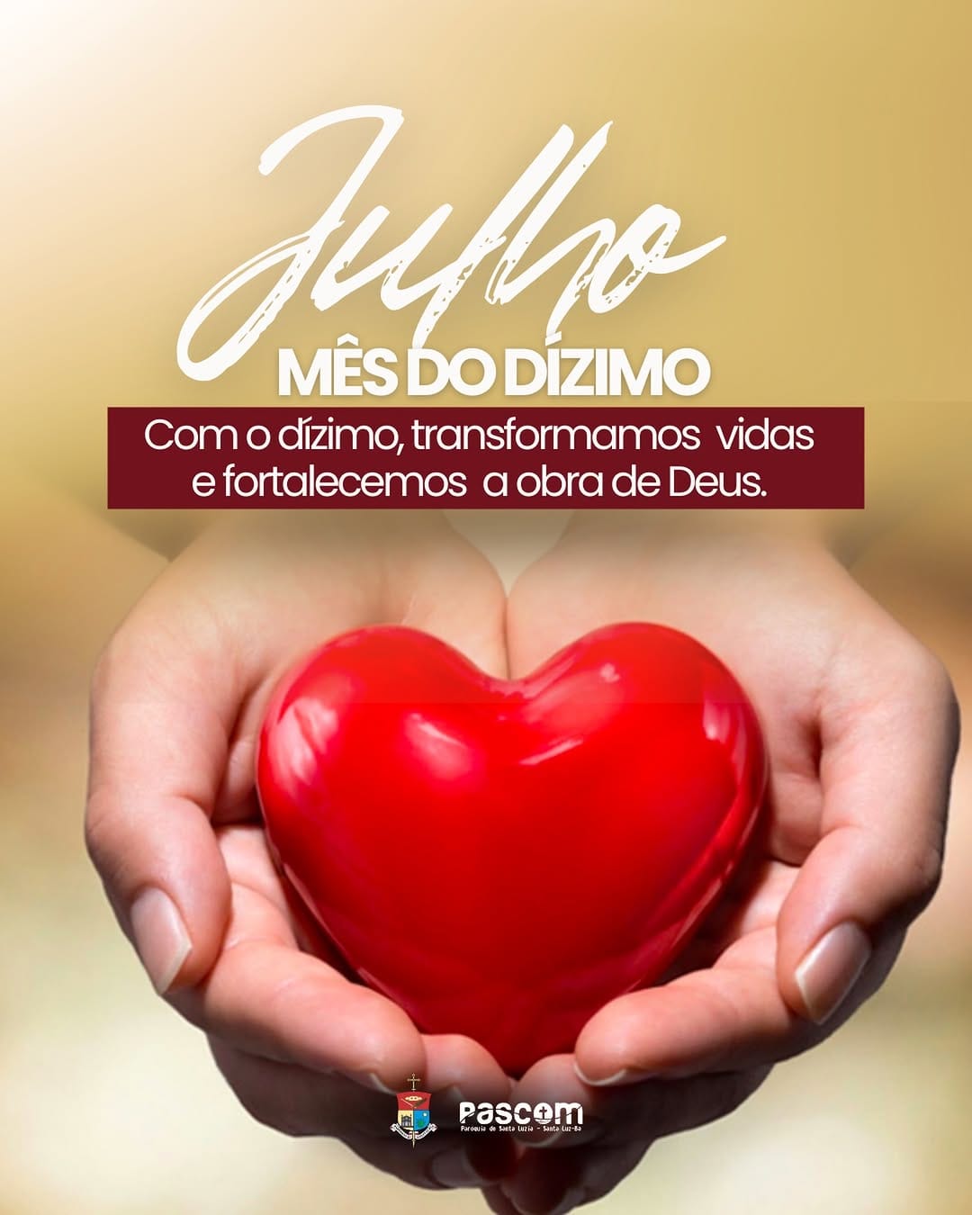 Post 1 by Paróquia Santa Luzia on Instagram (image)