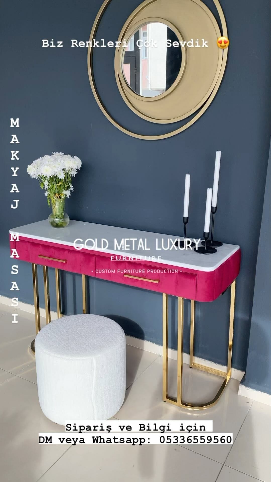 Post 8 by Gold Metal Luxury | Furniture | İnterior Design on Instagram (video)