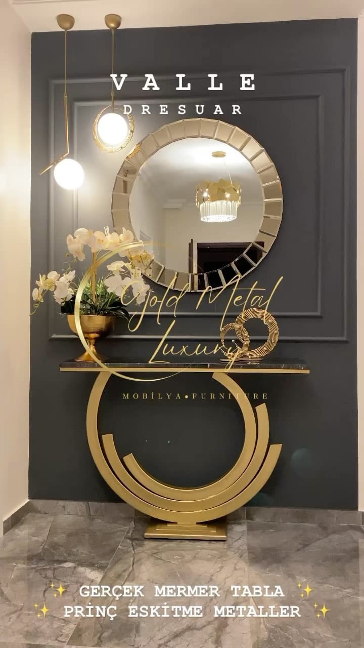 Post 10 by Gold Metal Luxury | Furniture | İnterior Design on Instagram (video)