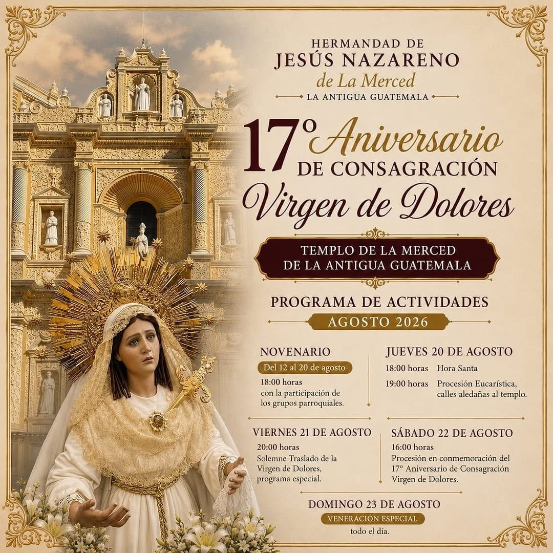 Post 7 by Hermandad La Merced Antigua on Instagram (image)