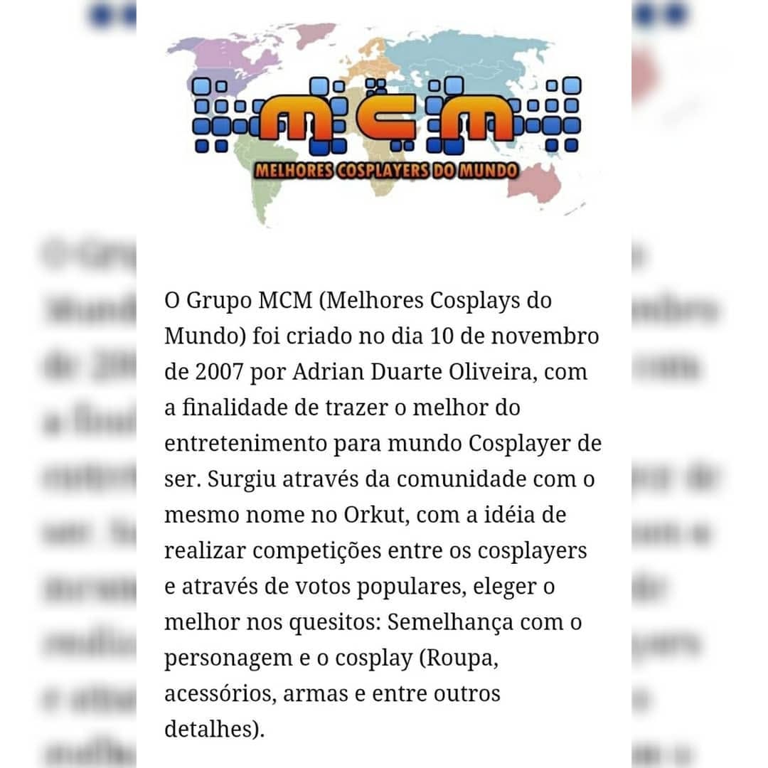 Post 10 by Melhores Cosplays do Mundo 🇧🇷 on Instagram (image)