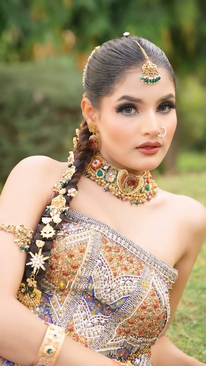 Post 5 by Jaipur Luxury Bridal Makeup Artist on Instagram (video)