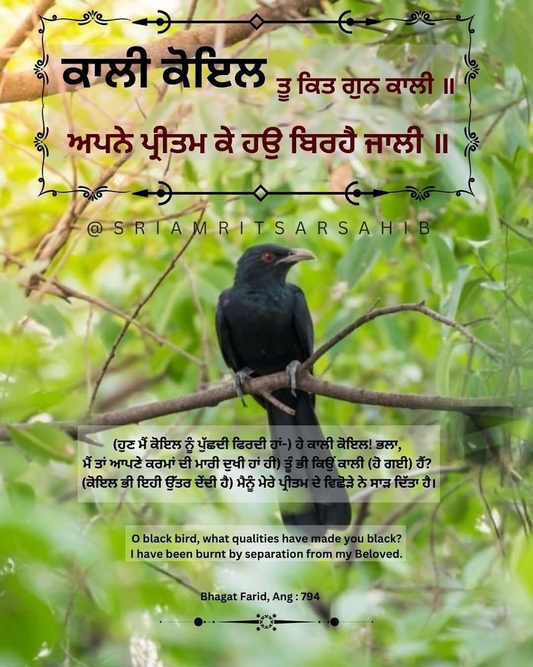 Post 9 by Satnam Waheguru on Instagram (image)
