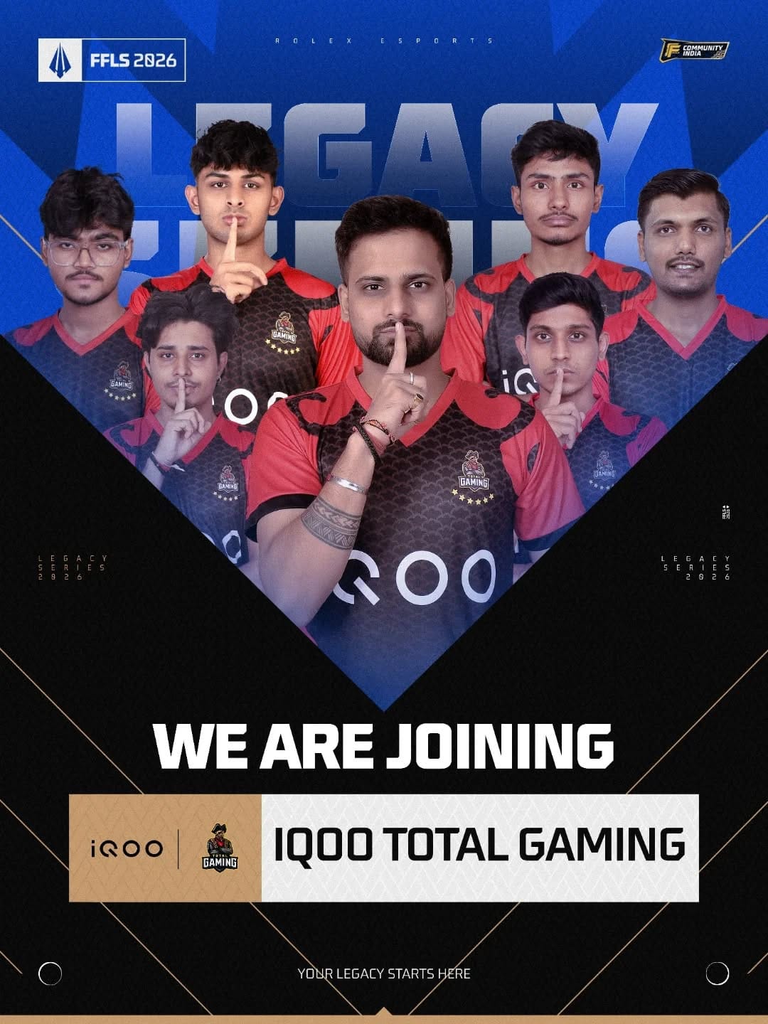 Post 7 by Rolex Esports on Instagram (image)