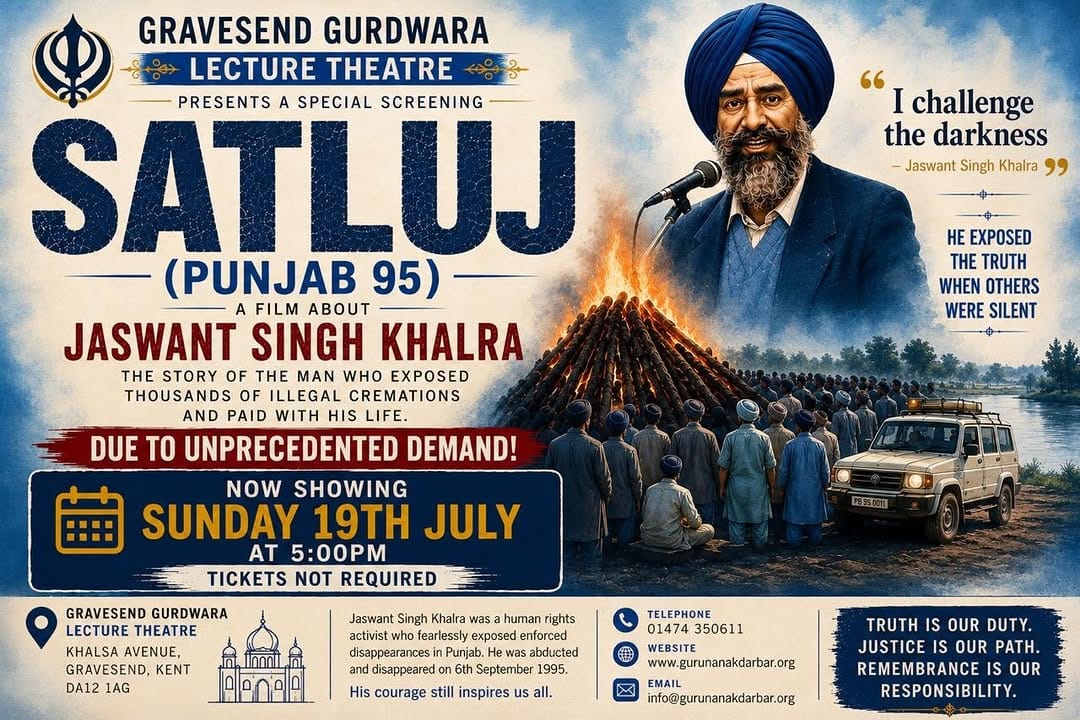 Post 4 by Guru Nanak Darbar Gurdwara on Instagram (image)