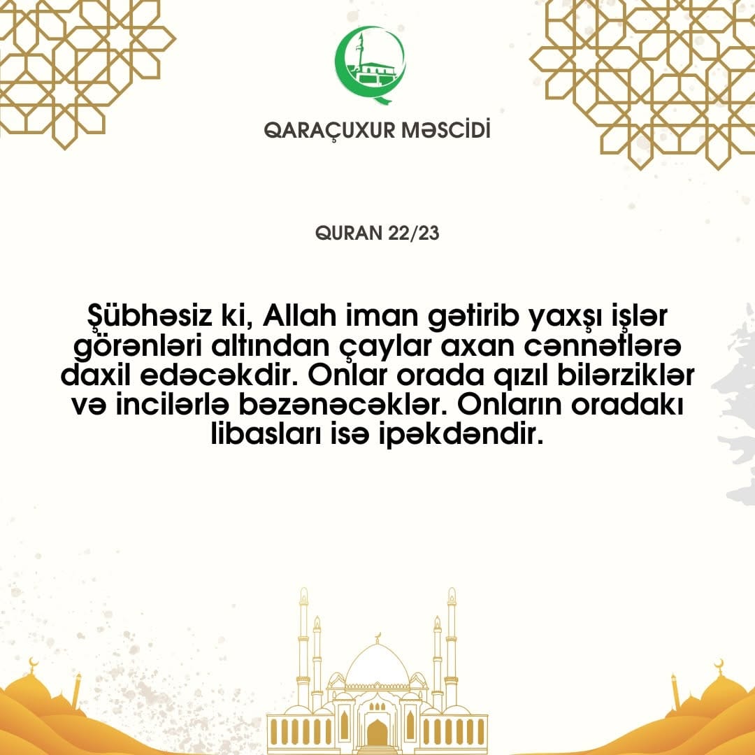 Post 8 by Qaraçuxur Məscidi 🕌 on Instagram (image)