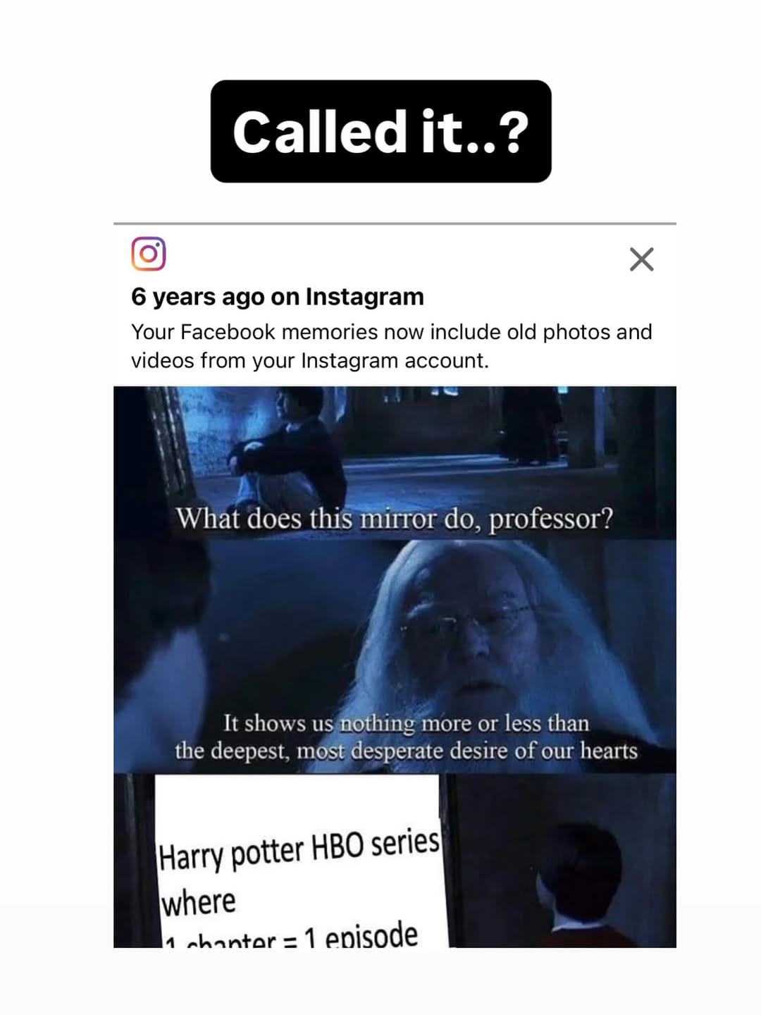 Post 2 by Harry Potter Theory - Silas K on Instagram (image)