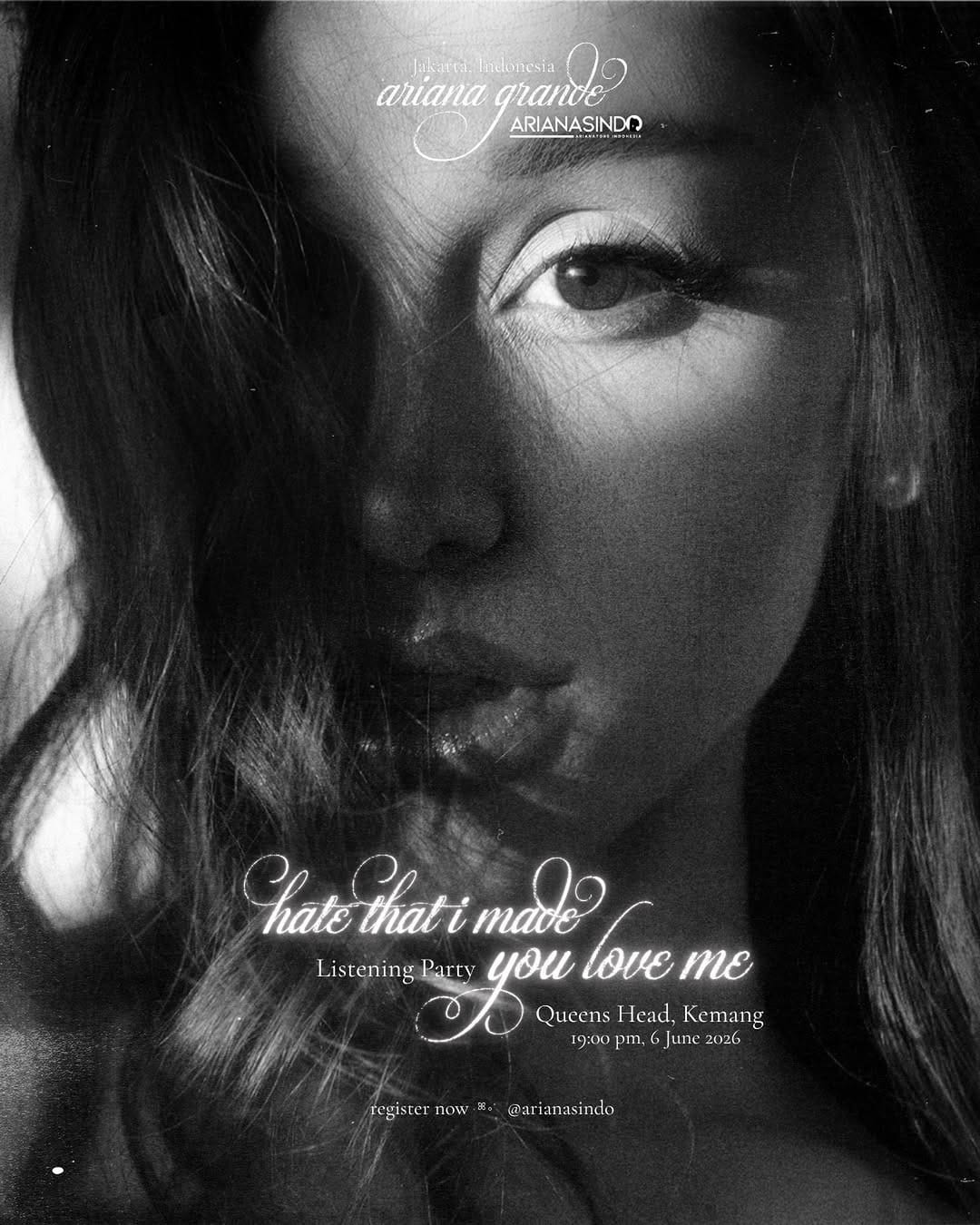 Post 8 by Ariana Grande Indonesia on Instagram (image)