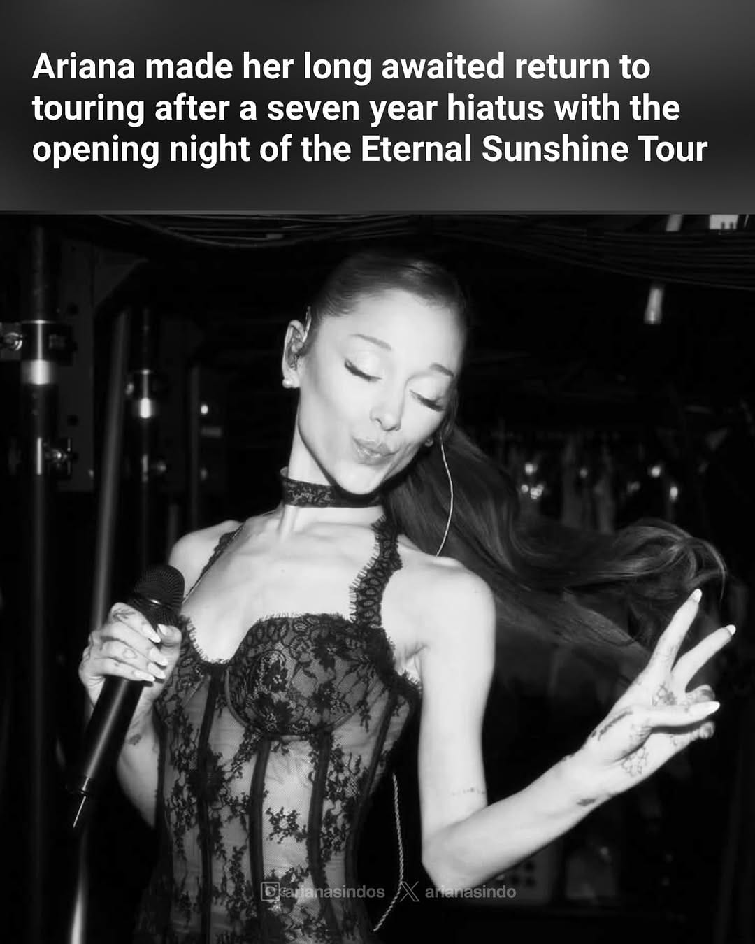 Post 7 by Ariana Grande Indonesia on Instagram (carousel)