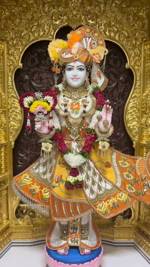 Post 1 by Shree Swaminarayan Mandir - Kalakunj on Instagram (video)