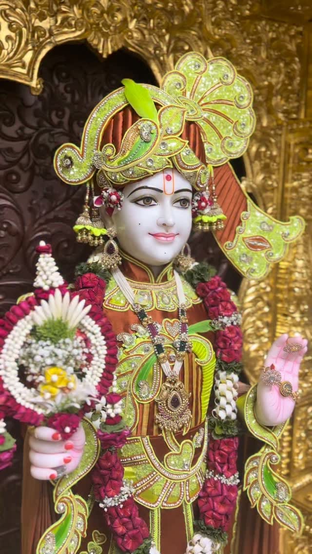 Post 6 by Shree Swaminarayan Mandir - Kalakunj on Instagram (video)
