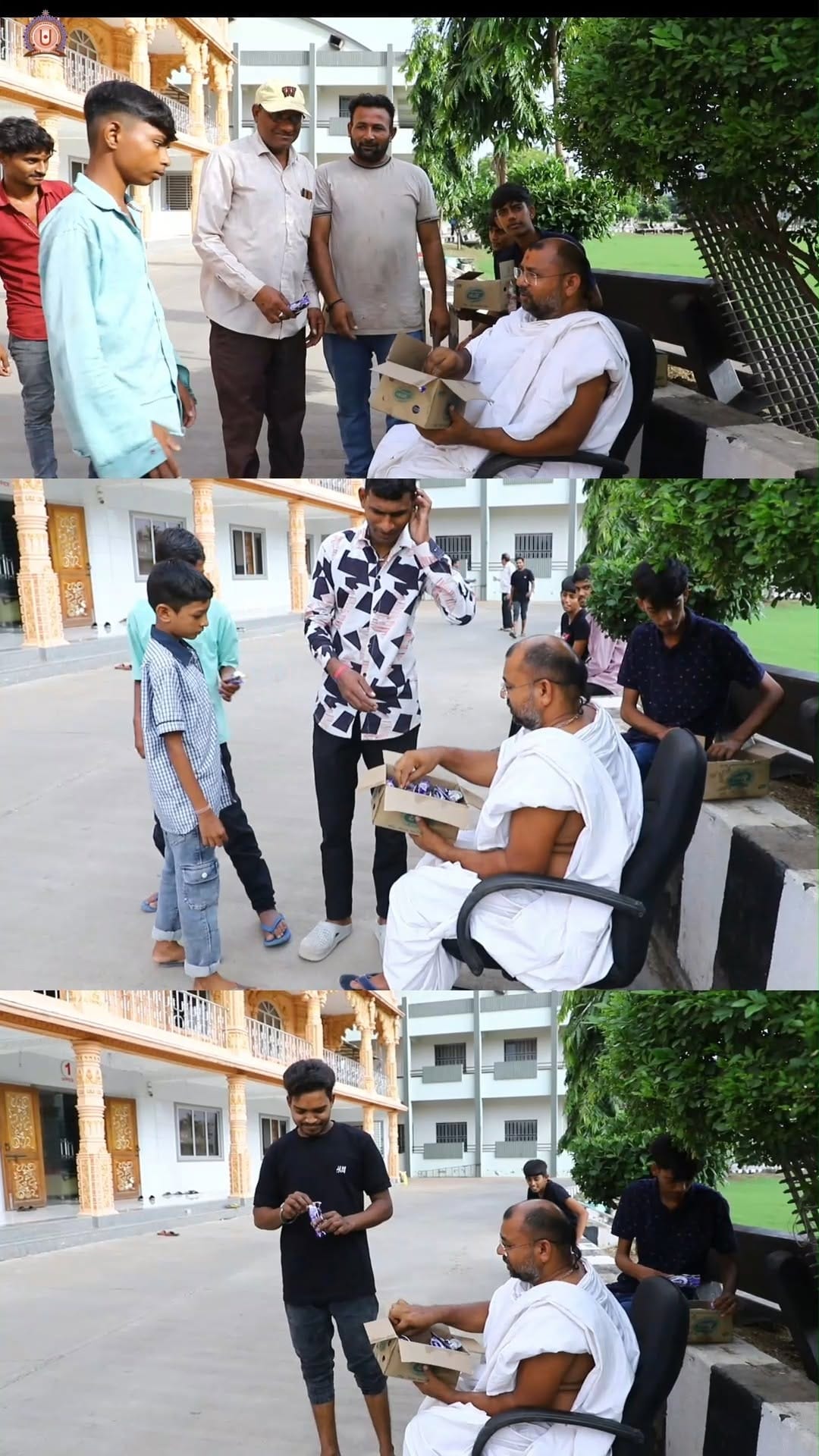 Post 5 by Shree Swaminarayan Mandir - Kalakunj on Instagram (video)