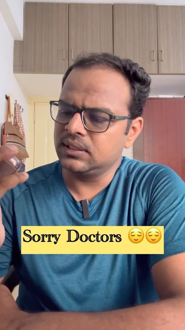 Post 7 by Prabhu Krishnamoorthy | Standup Comedian on Instagram (video)