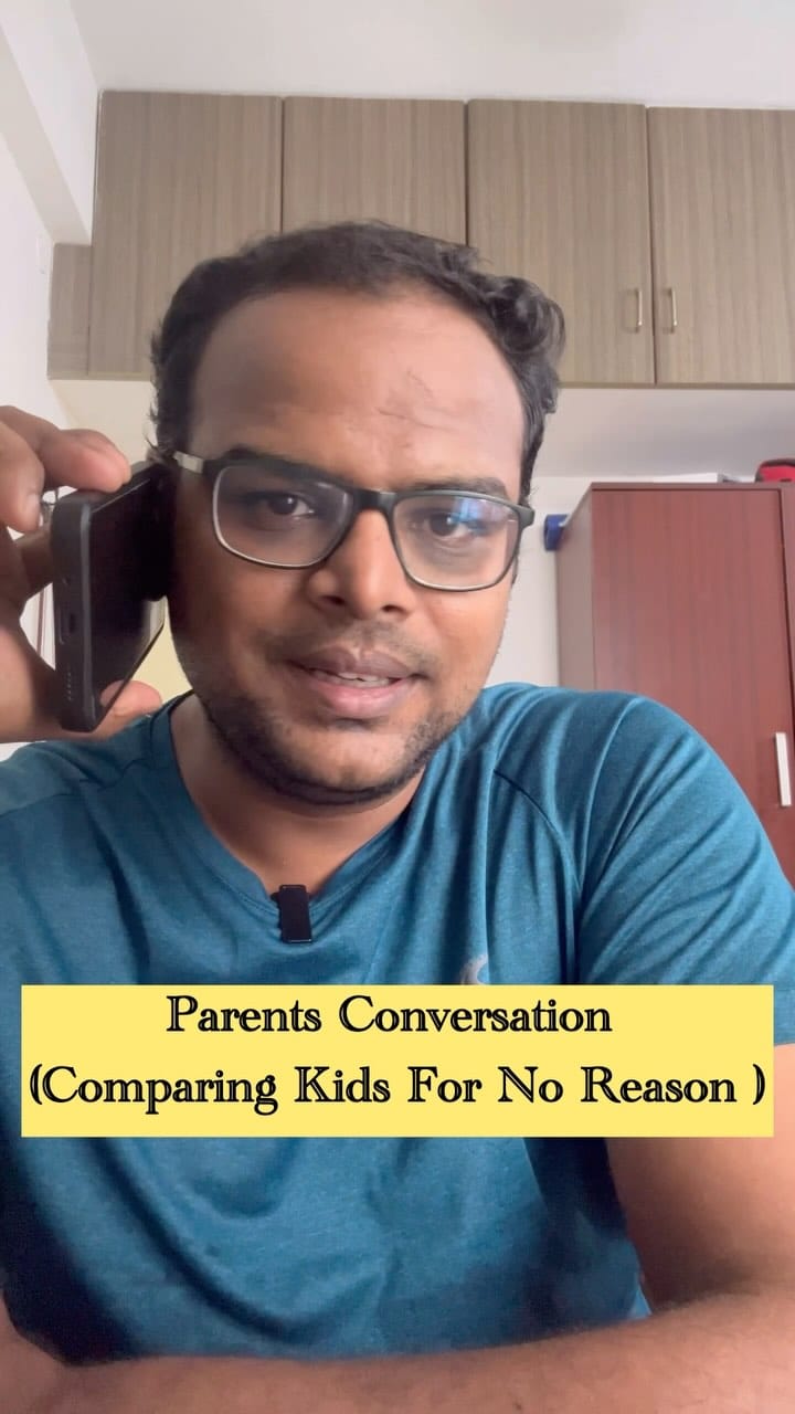 Post 6 by Prabhu Krishnamoorthy | Standup Comedian on Instagram (video)