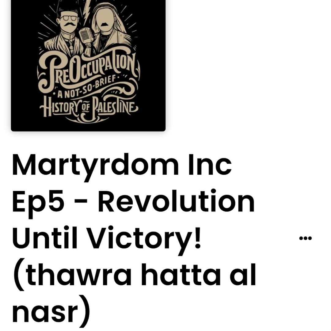 Post 3 by PreOccupation Podcast on Instagram (image)