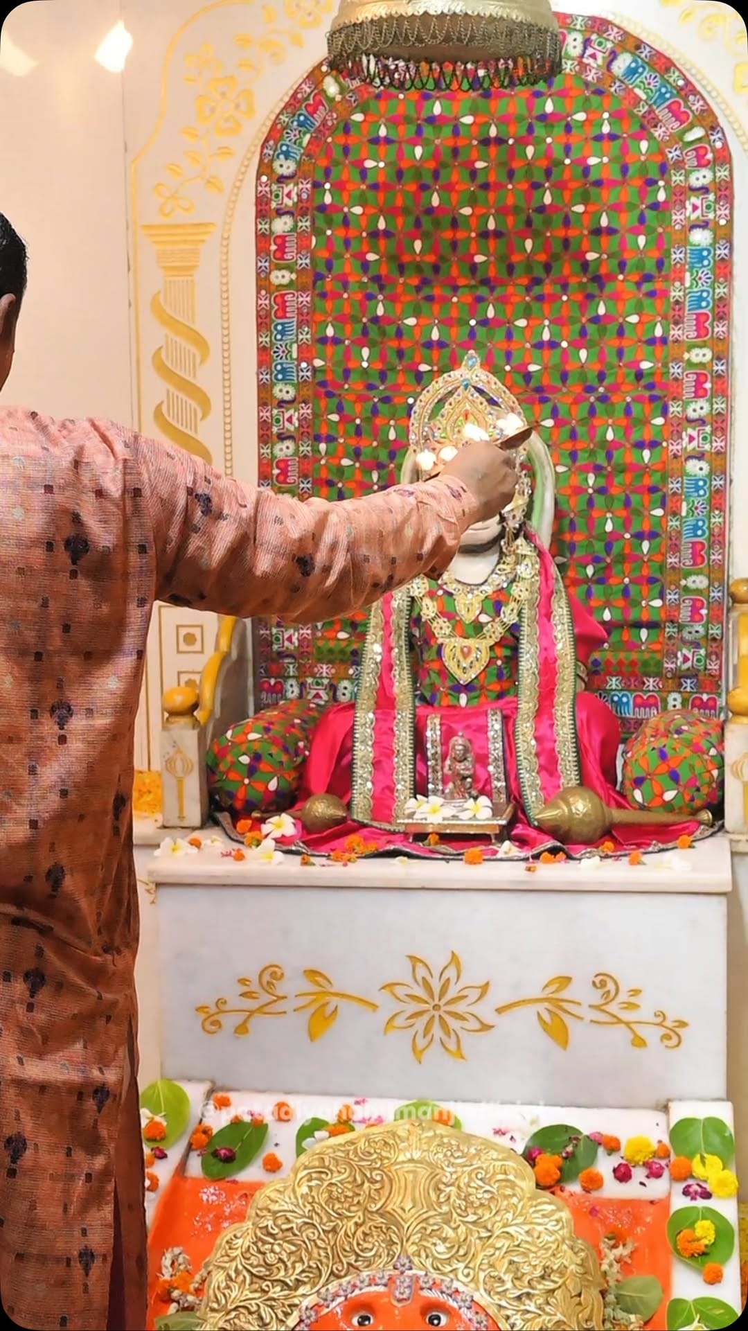 Post 3 by Shree Patadiya Hanumanji Mandir | Antarjaal on Instagram (video)