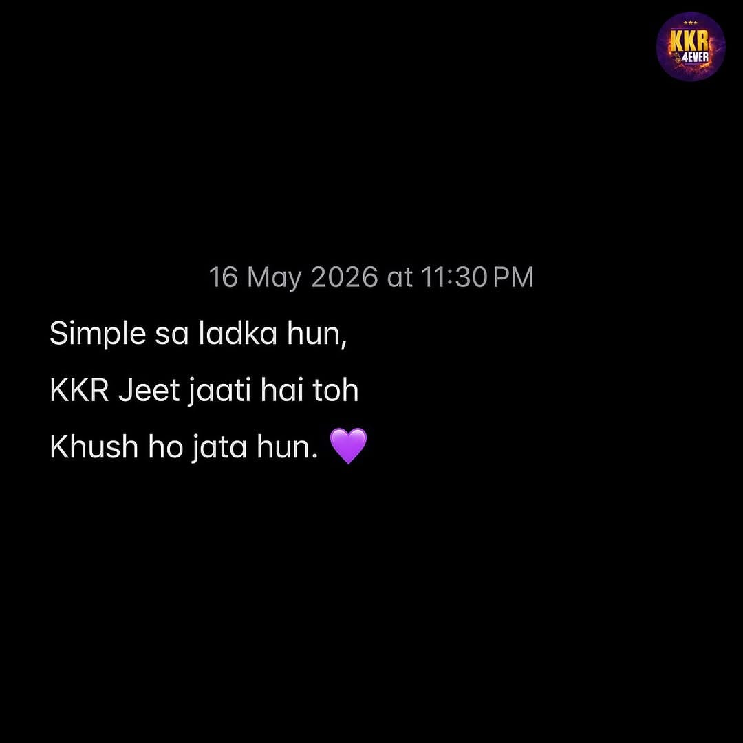 Post 8 by KKR4EVER on Instagram (carousel)