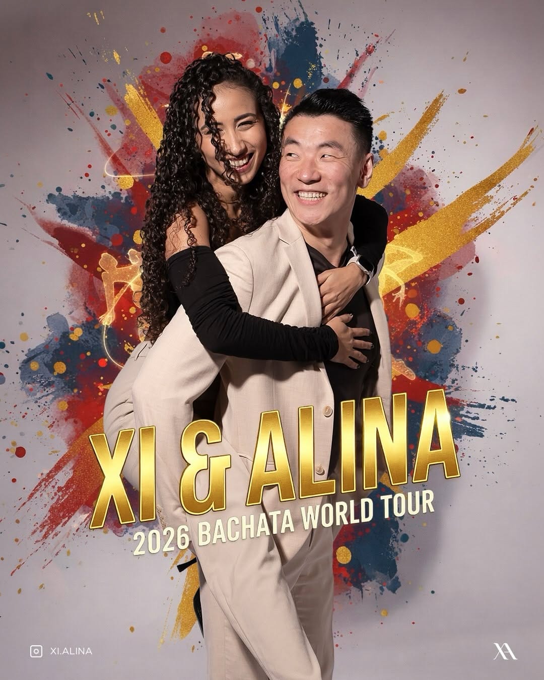 Post 8 by Xi & Alina I Bachata Dancers on Instagram (carousel)