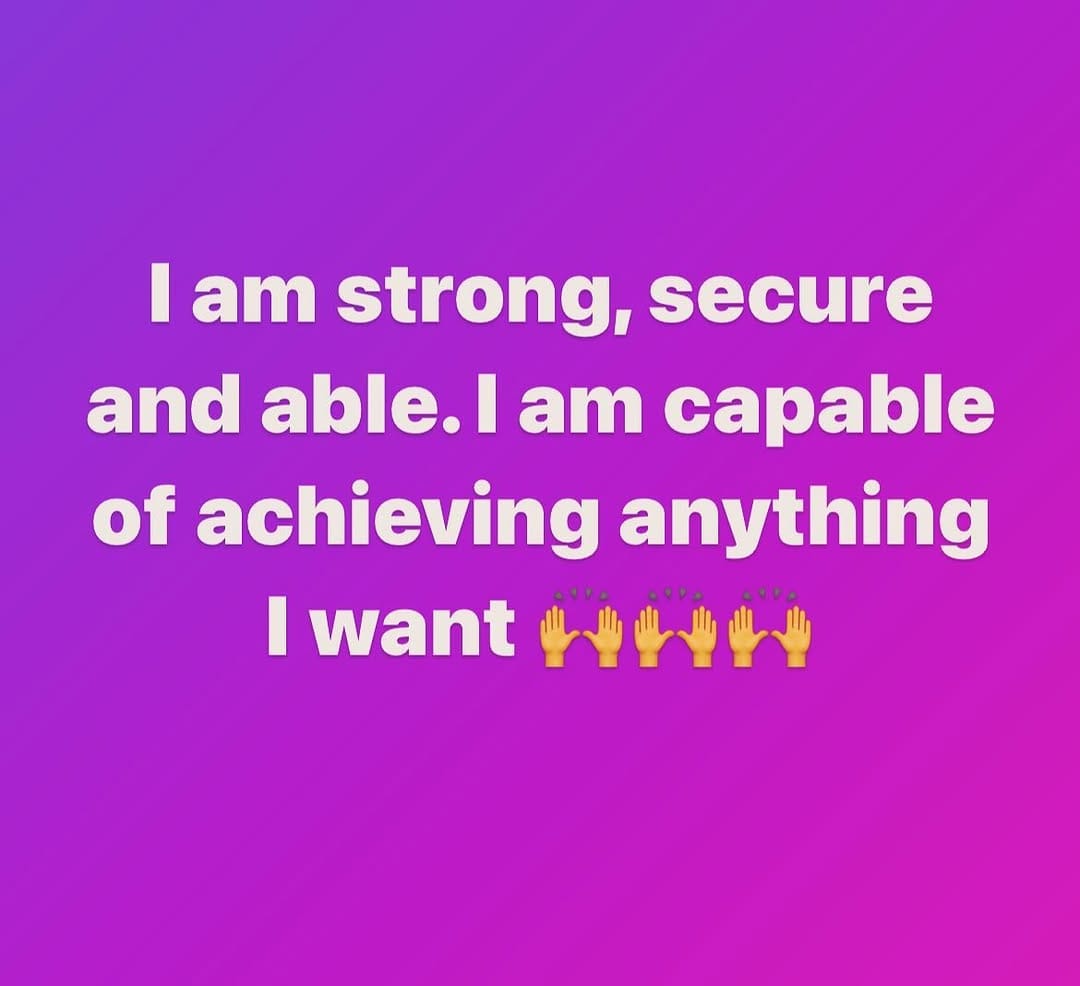 Post 1 by Changing Lives/Motivation/Selfcare on Instagram (image)