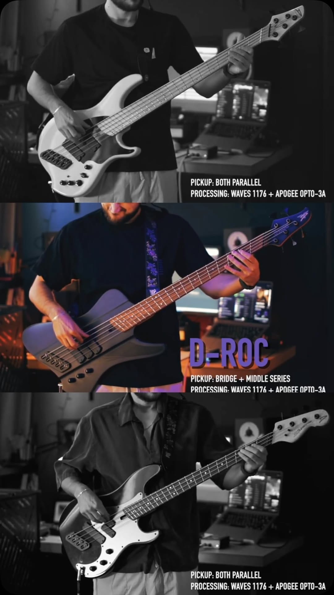 Post 5 by Dingwall Guitars on Instagram (video)