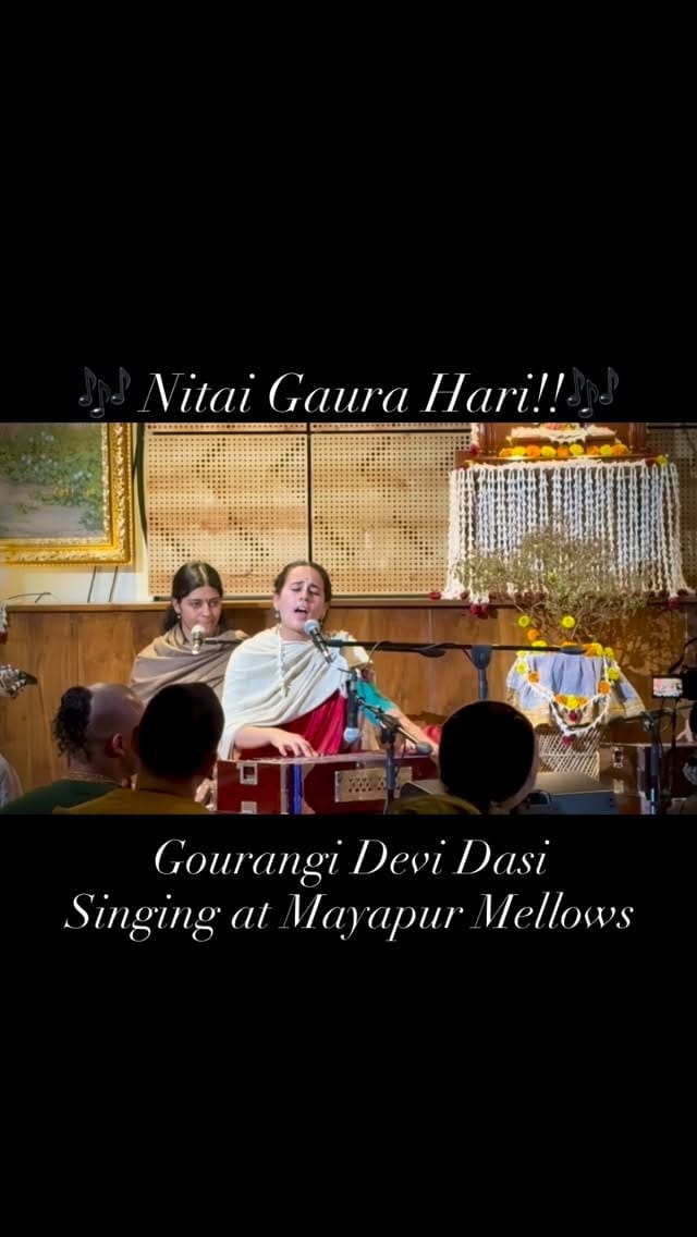 Post 8 by Mayapur Mellows on Instagram (video)