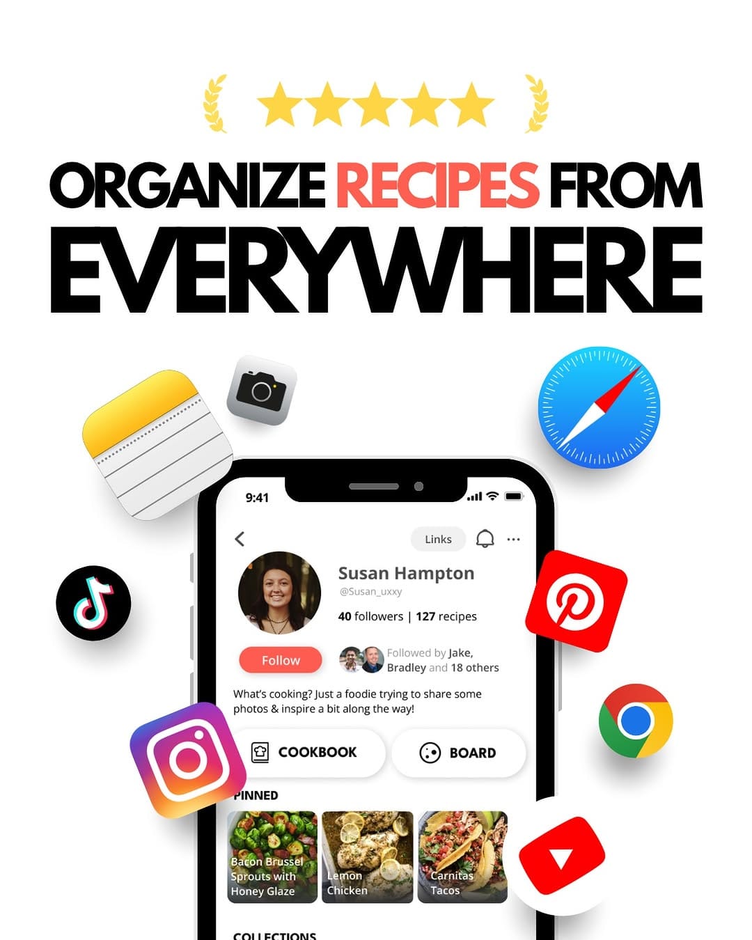 Post 9 by Pepper - #1 Recipe Organizer on Instagram (image)