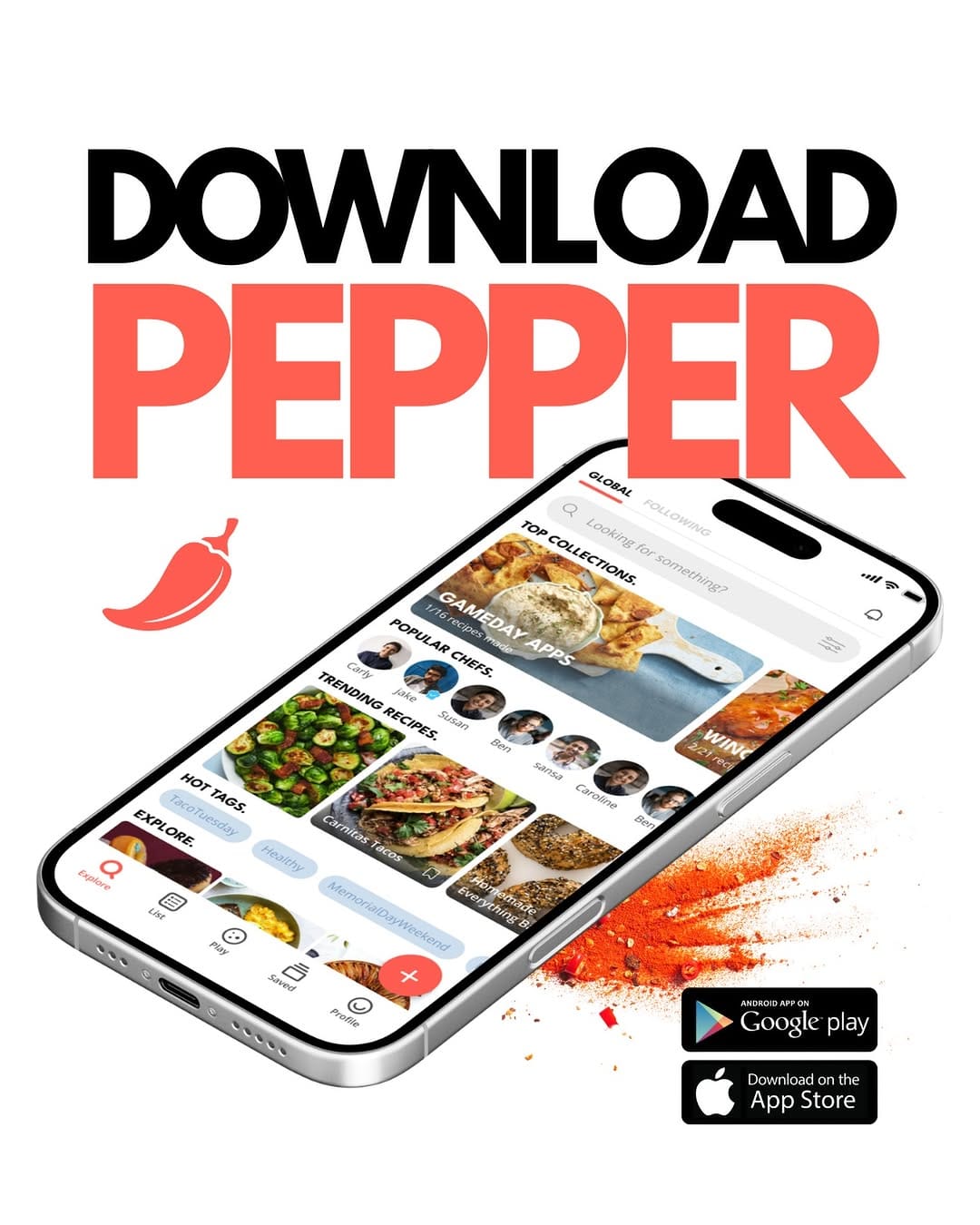 Post 10 by Pepper - #1 Recipe Organizer on Instagram (image)